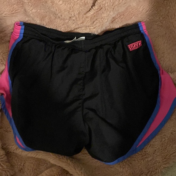 black, pink, and blue soffe juniors medium shorts !! - Picture 2 of 3